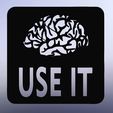 4.1.jpg wall art brain, 2d art brain, line art brain, brain decor, use brain