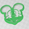 Безымянный1.png Set of Mickey Mouse, Minnie Mouse cookie cutter