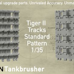 Template-for-Patreon-Store-Hero-Picture-Tiger-II-late.jpg 1/35 King Tiger Track - standard pattern - 3D scan based!