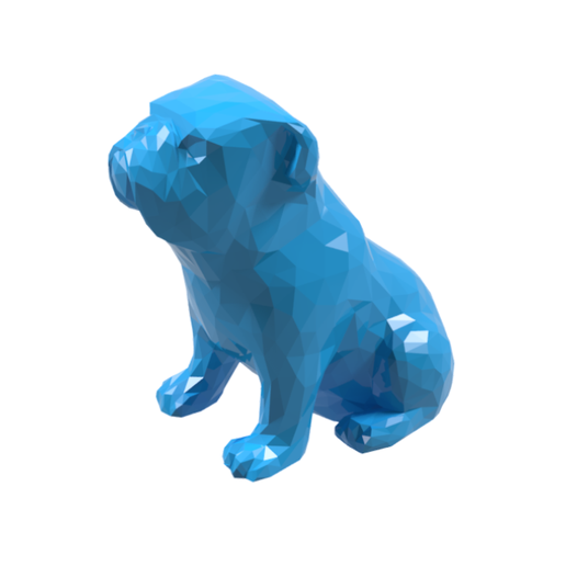 Low Poly French Bulldog