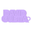 david-guetta-kc.STL david guetta  - keychain and logo