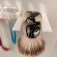 Photo-Shaving-brush-01.jpeg Razor and Shaving Brush Holder for Ikea TISKEN