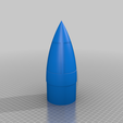 Jericho_Missile_Nose_Cone_LOC_75mm_Hollow_V2.png Jericho Missile Nose Cone 3.0 Inch (75mm)