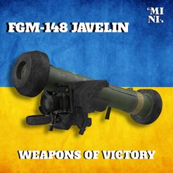 “MI FGN-148 JAVELIN VU PGaee GP Vu Gy ayy 3D file 3D model FGM-148 Javelin・3D printer design to download, Collectible_minis