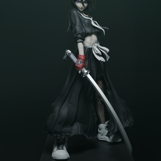 Frente.png Rukia 3D Print