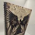 20250503_211703.jpg Notepad Cover Fallen Angel Hueforge