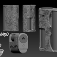 ZBrush Document1v2.png Squonk Mech Mod "Tornado"