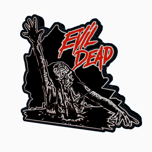 EVIL DEAD Lightbox by MANIACMANCAVE3D