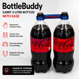 image.png Bottle Buddy: Universal Soda Bottle Carrier with Ergonomic Handle & Magnetic Storage – Fits Most 1L to 2L Bottles Worldwide