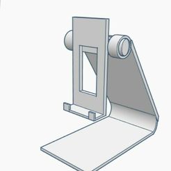 Support1.jpg Free STL file Phone support・Model to download and 3D print