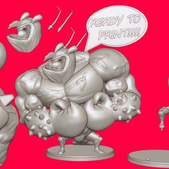 RRRR.jpg Free 3D file Larry the Lobster・3D printing design to download