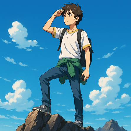 Hodaka Morishima Fan-Art 3D model