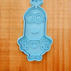 WhatsApp-Image-2022-07-14-at-11.38.19-AM.jpeg STL file Minion Cookie Cutter Kevin・3D print design to download