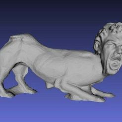 marsyas_lion_display_large.jpg Free STL file The Marsyas Lion・3D printer model to download