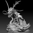 Preview10.jpg Shang Chi and Dragon Diorama - Marvel 3D print model