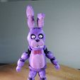 1.jpg BONNIE FLEXY FIVE NIGHTS AT FREDDY'S / PRINT-IN-PLACE WITHOUT SUPPORT