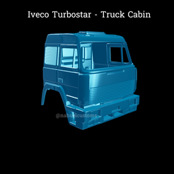 Nuevo-proyecto-2022-04-04T143431.545.png Fichier STL Iveco Turbostar - Cabine de camion pour maquette - RC - Custom Diecast - Model kit・Modèle à télécharger et à imprimer en 3D