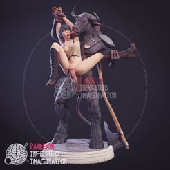 MINOTAUR-1.jpg Minotaurus Hentai Erwachsene druckbare 3d Skulptur