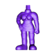Jessie_Body.stl JESSIE & ARBOK - POKEMON - FUNKO