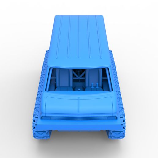 57.jpg Diecast Vintage Monster tank Version 3 масштаб 1:25