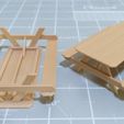 3D PRINTED BENCH-2.jpg 1:32 scale picnic bench