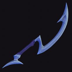 lisa-pondaven-rendus-diana-1.jpg STL file Diana's weapon-LOL・3D printing idea to download