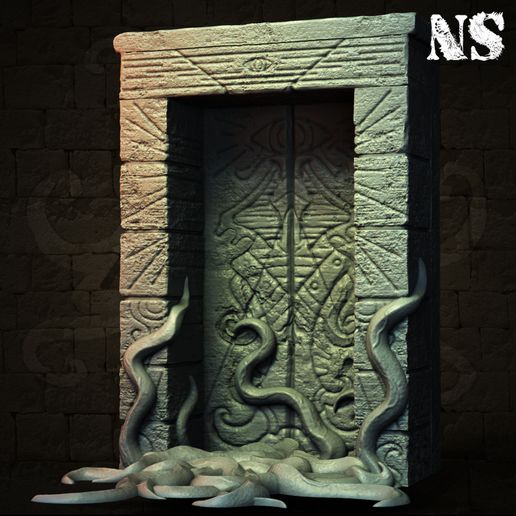 Temple Gate 3D model