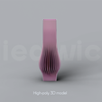 E_6_Renders_00.png Niedwica Vase E_6 | 3D printing vase | 3D model | STL files | Home decor | 3D vases | Modern vases | Floor vase | 3D printing | vase mode | STL