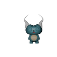 creature_front2.png Bluebell Beamhorn - Whimsical Creature 3D Model