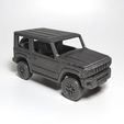 1.jpeg Free STL file Print-in-Place Suzuki Jimny・3D printing idea to download