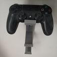 Holder3.jpeg Free OBJ file Controller and headset holder・Model to download and 3D print