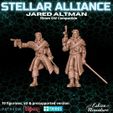 Jared.jpg Stellar Alliance season 1, 5 heroes in 10 figures - BUNDLE