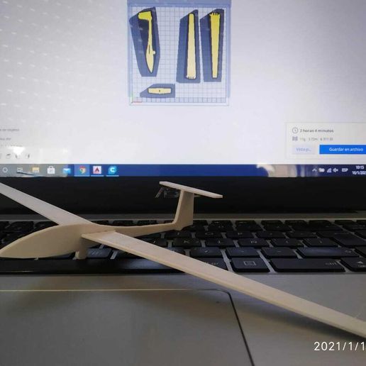 Jantar Std 2.jpeg Jantar Std 2 Gleiter mit Wagen