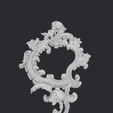 model-86.png Ornate Rococo Mirror Frame