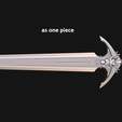 2.png Master -- Claymore from Reincarnated as a Sword -- 3D Print Ready