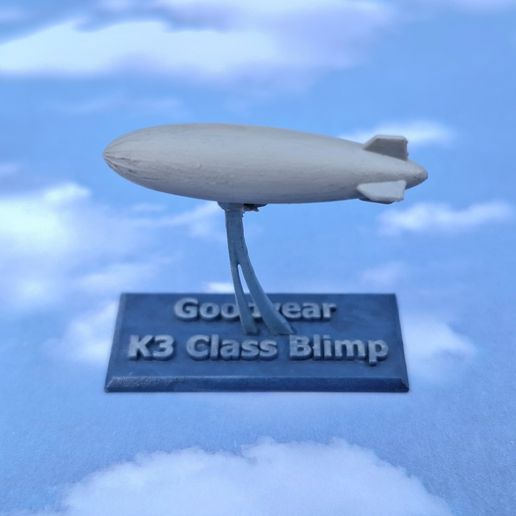 Goodyear K-Class Blimp 1/2400 Scale