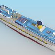 9.png MS COSTA CONCORDIA cruise ship printable model