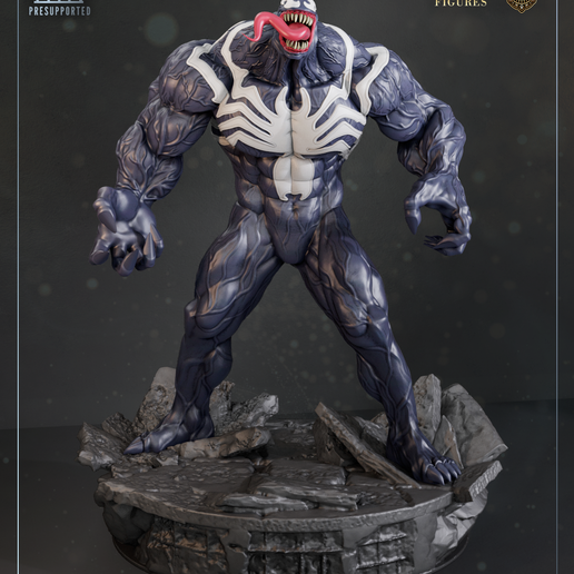 🦸‍♂️ Venom | Marvel・ 3D File for 3D printing・Cults
