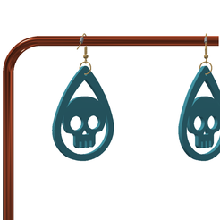 Screenshot-2023-05-05-183447.png Archivo STL PENDIENTES DE HALLOWEEN・Plan para descargar y imprimir en 3D