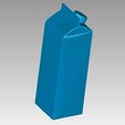 Milk Box View4.JPG Real Milk Box 1 Liter Carton 3D Scan