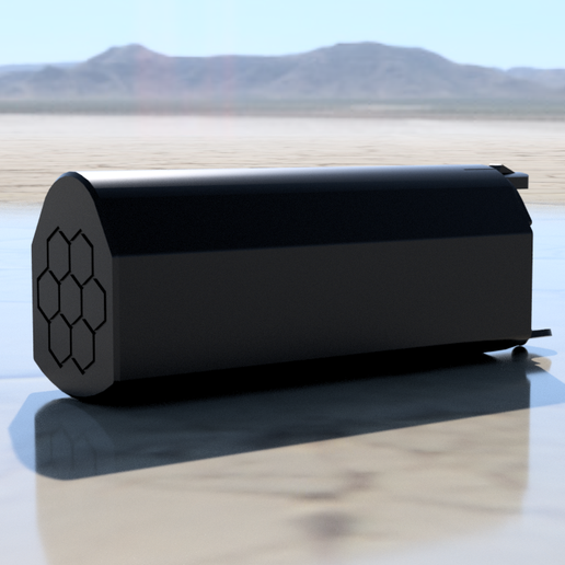 KWA PDW Battery Extension (XXL) - 3D model önizlemesi