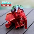 Dan-Sopala-Flexi-Factory-Elephant_01.jpg Cute Flexi Print-in-Place Circus Elephant