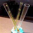Tubes_Hydroponiques_1.jpg Hydroponic base for 3 glass test tube (Base or hydroponic base for 3 glass test tubes)