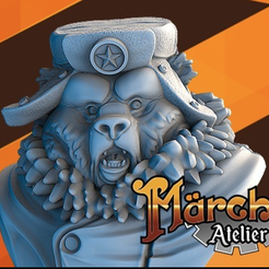 Capture d’écran 2018-02-06 à 14.42.51.png STL-Datei Komrade Bear kostenlos・3D-Drucker-Design zum herunterladen
