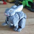 Кролик - Flexi Articulated Animal (печать на месте, без опор)