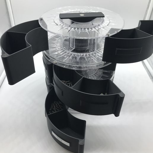 Magnetic Spool Drawer - 3D model önizlemesi