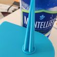 received_1286306845601114.jpeg STL file BeachBud Beer Cup Drink Phone Holder・3D printing template to download