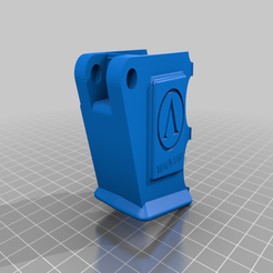 AR-15_Lower_Front_half_new_split.png Free STL file AR-15 lower reciever・3D printing template to download, Ender3PrintingFan1