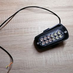 IMG_20210113_070538.jpg Fichier STL BOITIER LED + CHAUSSETTE PROTECTION・Objet imprimable en 3D à télécharger