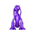 Pluto1.stl Pluto-dog- Christmas - canine-sitting pose-FANART FIGURINE